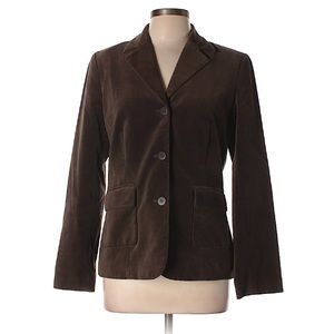 🎁 Charter Club Women's Brown Career Blazer